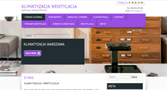 Desktop Screenshot of klimatyzacjapolska.pl