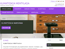 Tablet Screenshot of klimatyzacjapolska.pl